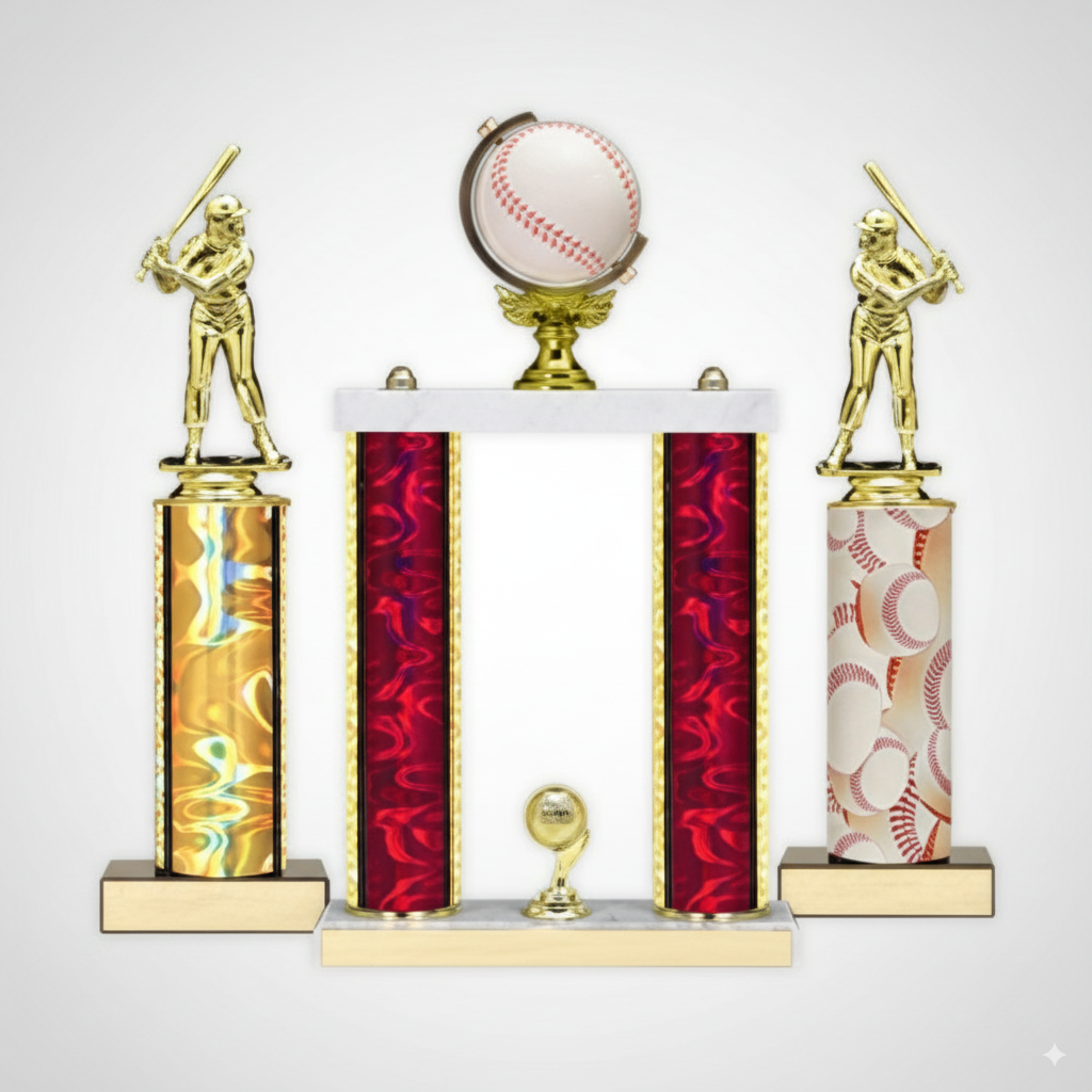 Baseball column trophy